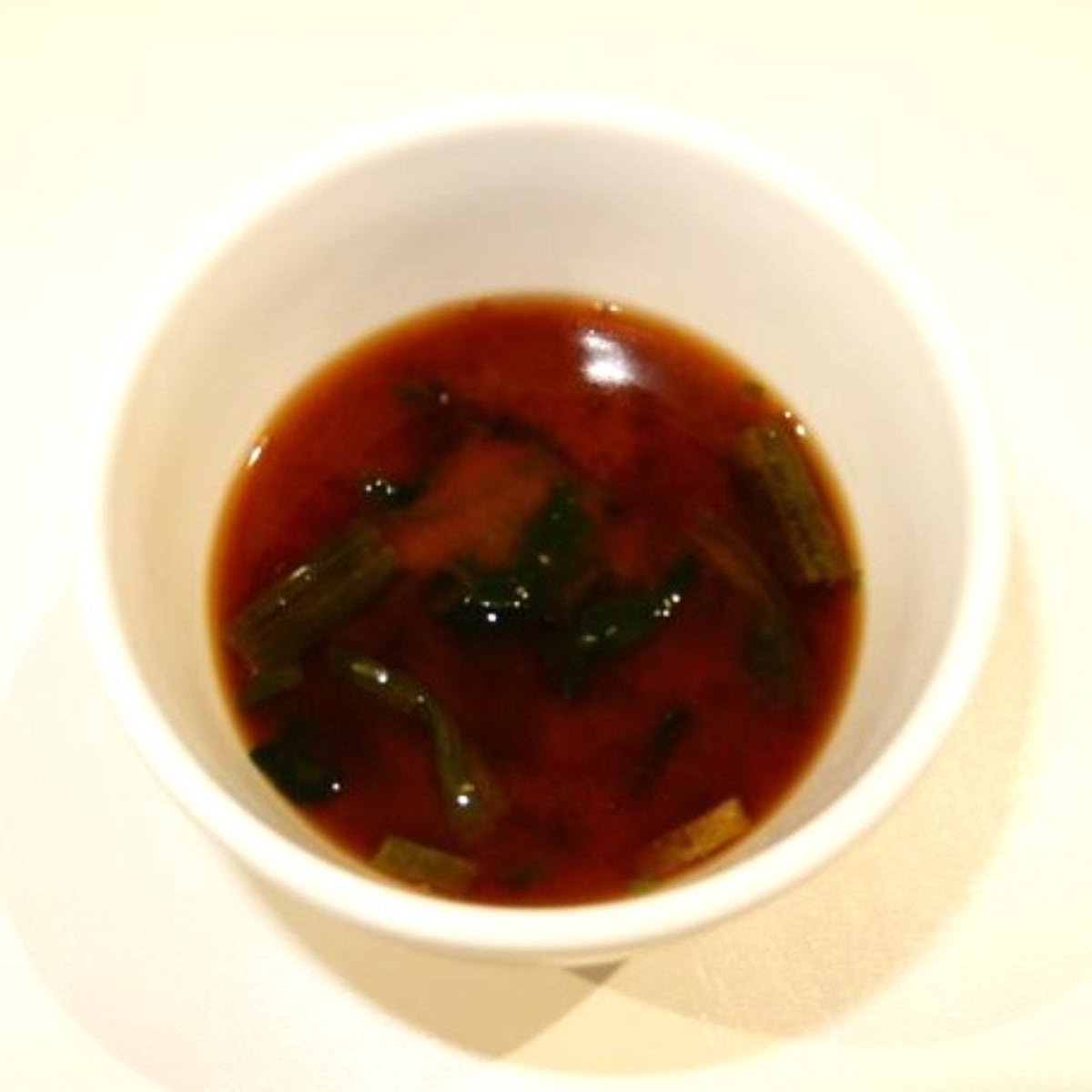 spinach miso soup
