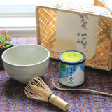 Matcha Starter Kit-茶禅一味 抹茶事始めセット - in Bamboo box 竹籠入