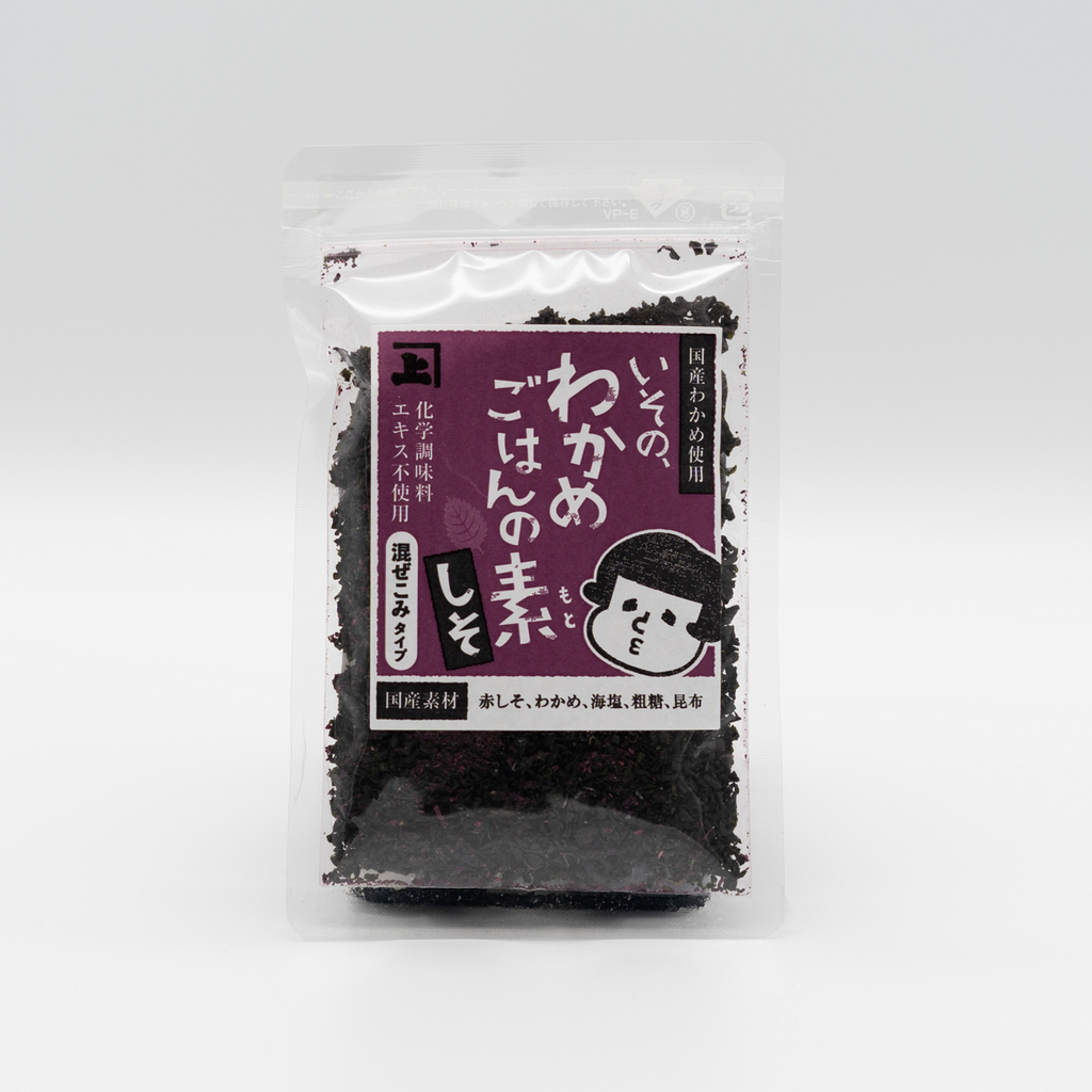 【KANEJO】Shiso & wakame rice mix - いその しそわかめご飯の素 - 30g