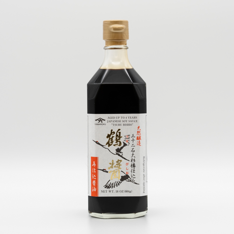 【YAMAROKU】Soy Sauce "Tsurubishio" 4 Years Aged -4年熟成二段仕込み醤油「鶴醤」-