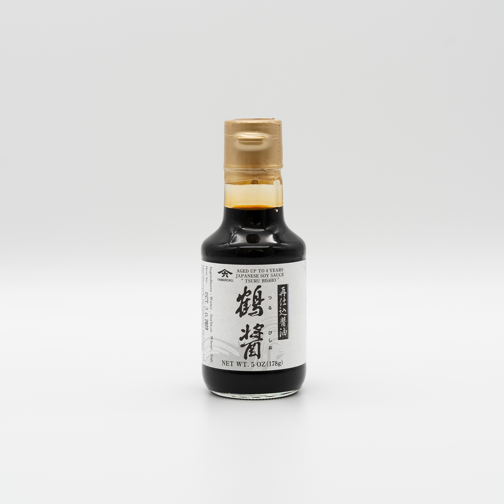 【YAMAROKU】Soy Sauce "Tsurubishio" 4 Years Aged -4年熟成二段仕込み醤油「鶴醤」-