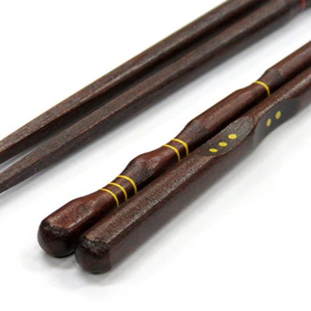 Chopsticks "Practice for right-handed"  -三点支持箸 (矯正箸:右利き用)-