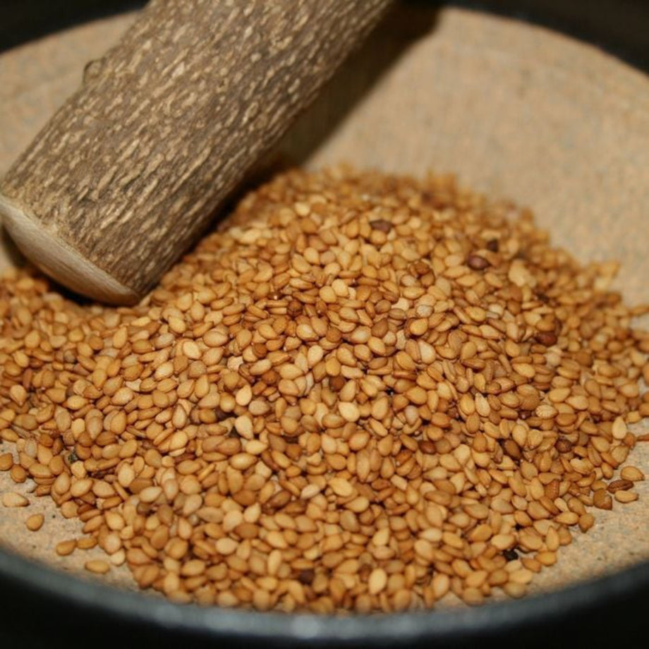 ミチビッシュ専用　sesame bean Japanese golden sesame seeds - 日本産洗い胡麻 金 - 50g – the