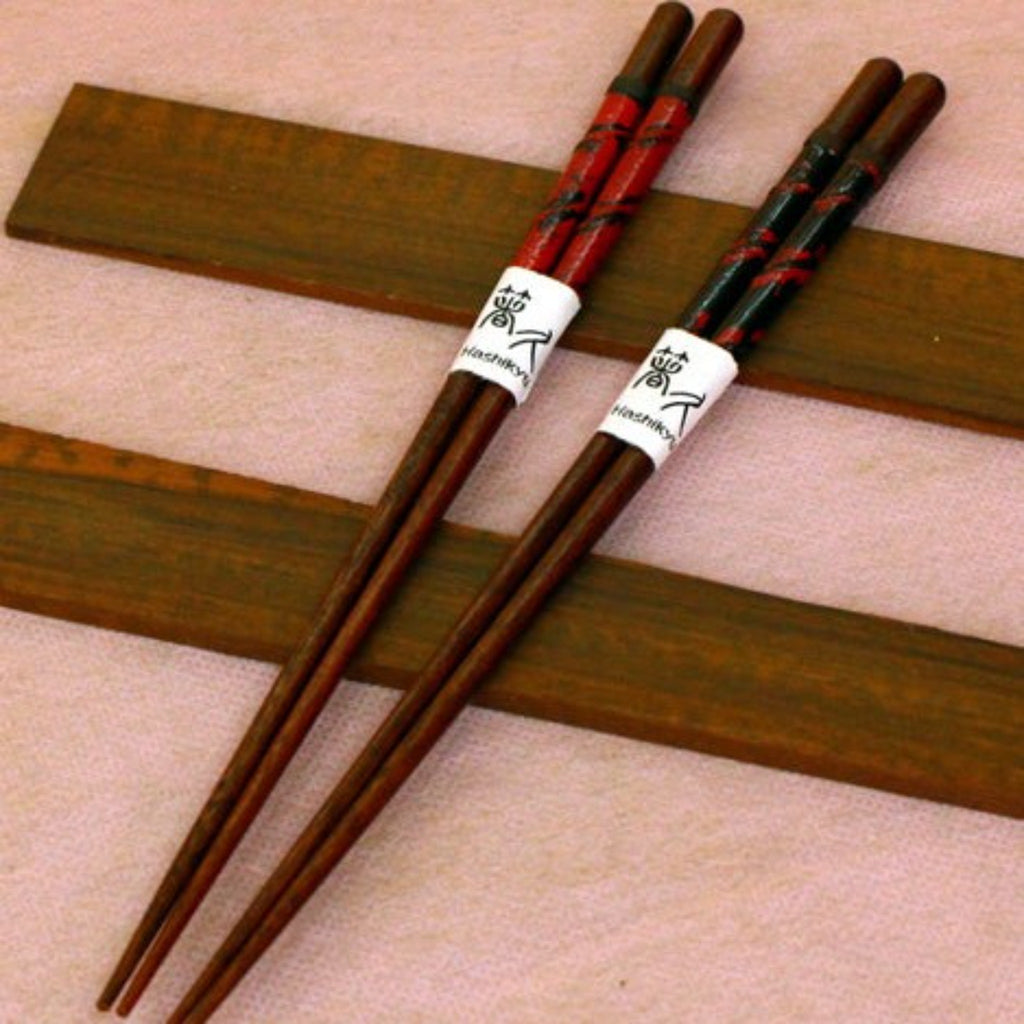 【HASHIKYU】Chopsticks  ”Spool of thread” -糸巻き　曙・根来-