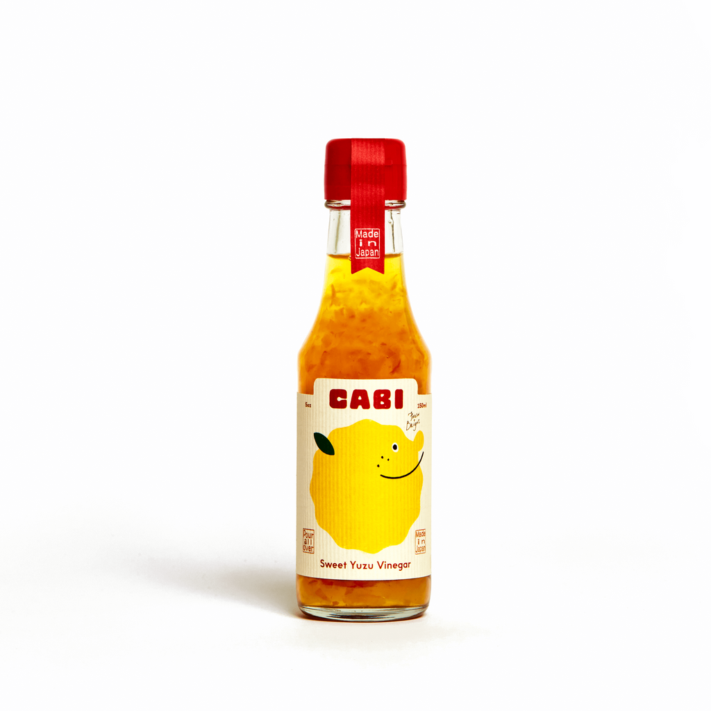 【Cabi】Yuzu Sweet Vinegar - 柚子皮がたっぷり柚子酢 - 150ml