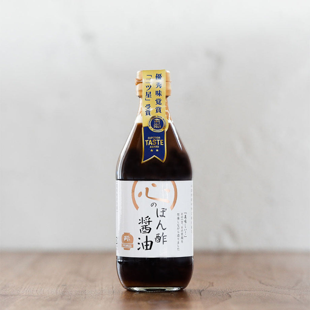 【KOKORONOSU】Ponzu soy sauce - 心のぽん酢醤油 - 360ml
