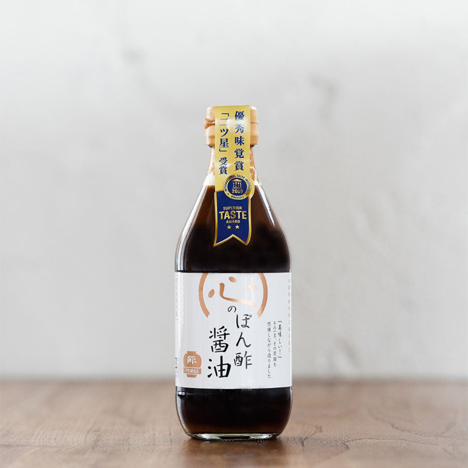 ぽんずそーすです！ Ponzu soy sauce - 心のぽん酢醤油 - 360ml – the rice factory NY