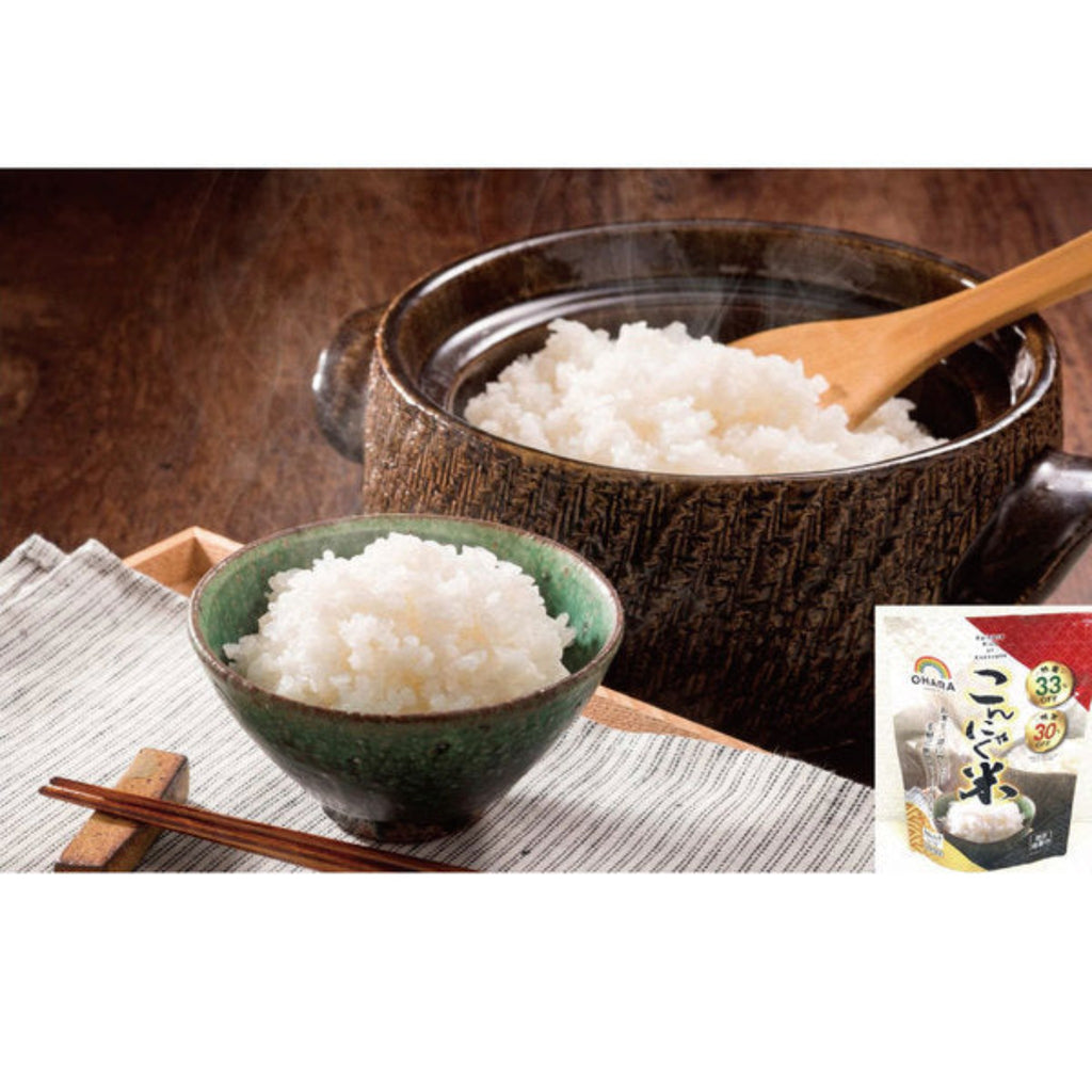 【OHARA】Konjac rice - こんにゃく米 - 60g x 5bags
