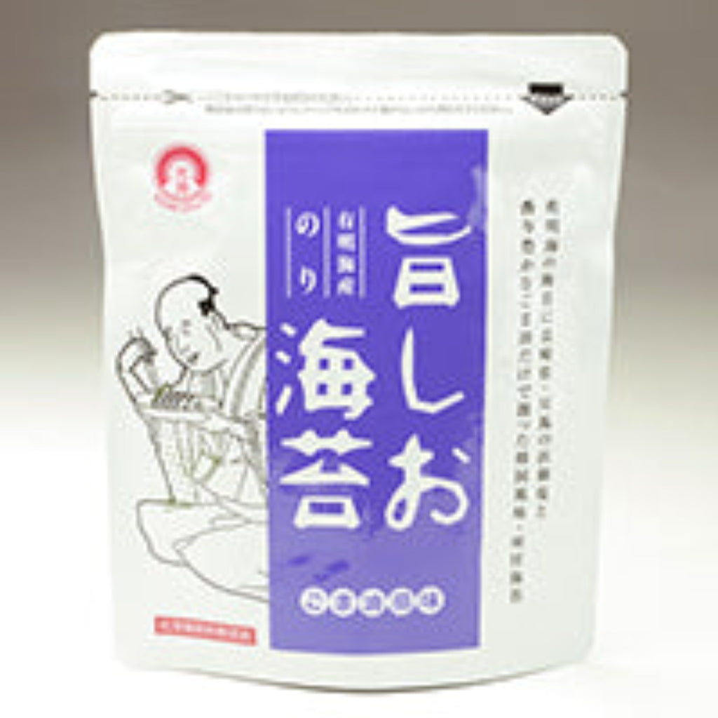 【KOUMI】Dried seaweed with sesame oil flavor - 旨しお海苔　ごま油風味 - 8切40枚