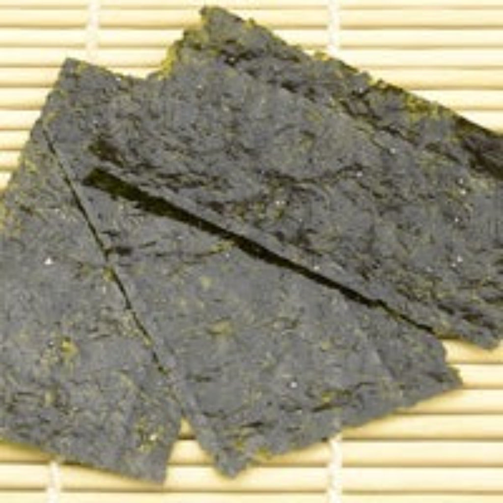【KOUMI】Dried seaweed with olive oil and garlic flavor - 香味のりゴールド - 8切40枚