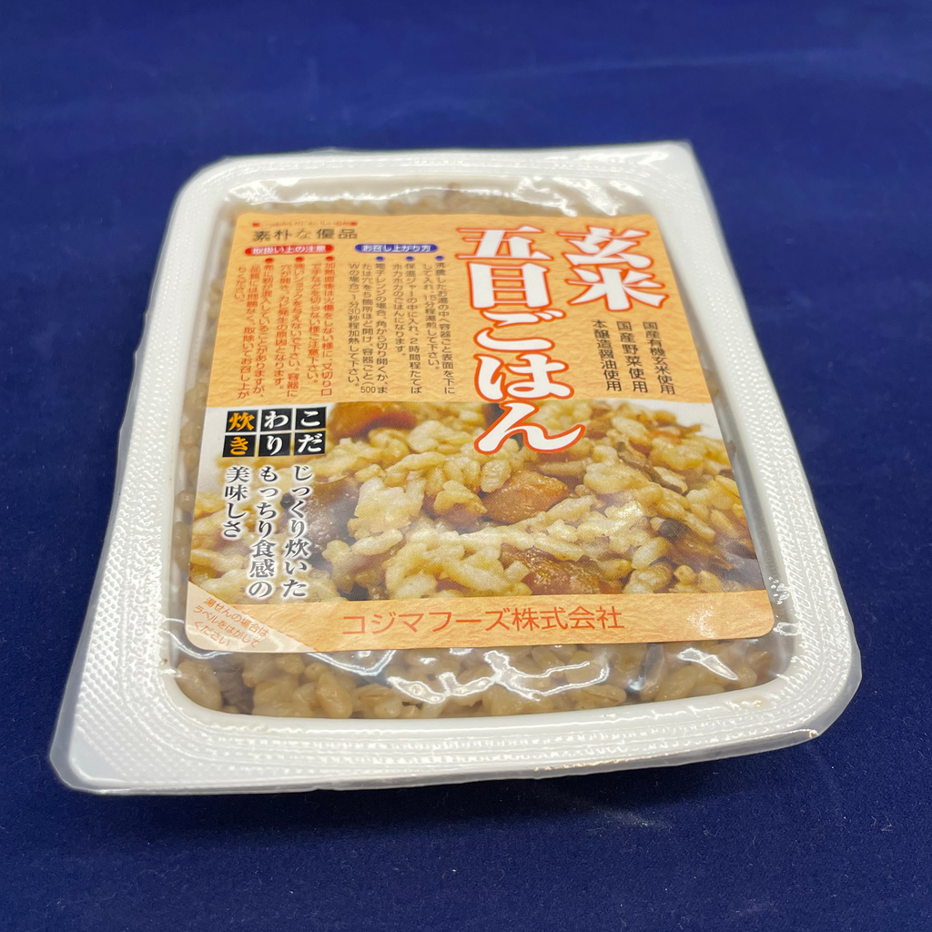 【KOJIMA】Retort Pack "Seasoned brown rice with vegetables" -玄米五目ごはん- 160g