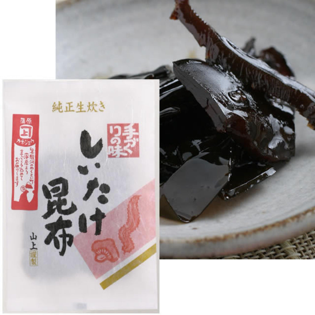 Food Boiled in Soy Sauce Shiitake and Kelp -しいたけ昆布佃煮-