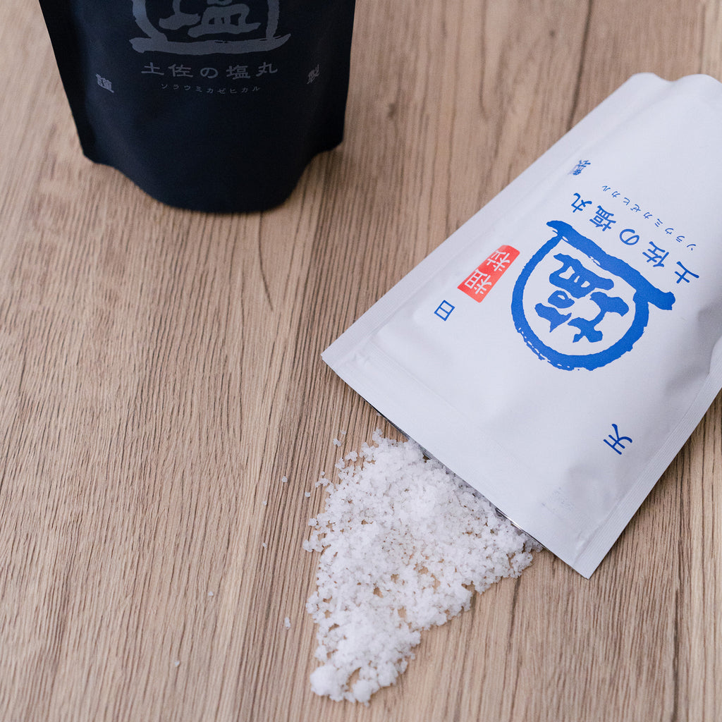 【SALTYBE】Natural salt "Shiomaru - White" 土佐の塩丸-白丸-