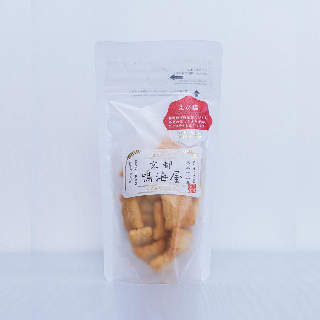 【Narumiya】Rice crackers "Shrimp and Salt" - えび塩 - 28g