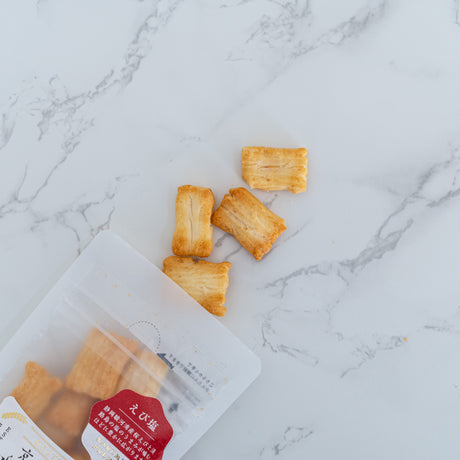 【Narumiya】Rice crackers "Shrimp and Salt" - えび塩 - 28g