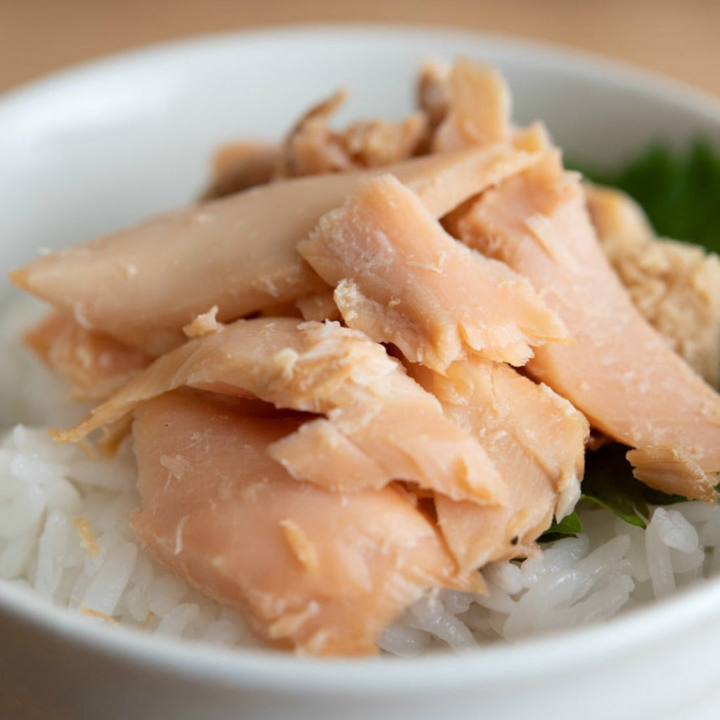【HIRASHO】Grilled salmon - 寒風干し焼鮭ほぐし身 - 180g