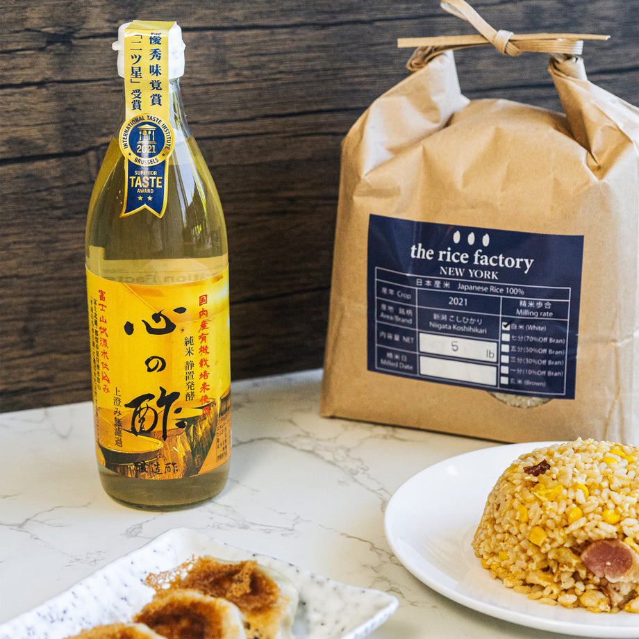 Pure rice vinegar - 純米 心の酢 上澄み無濾過 - 500ml – the rice