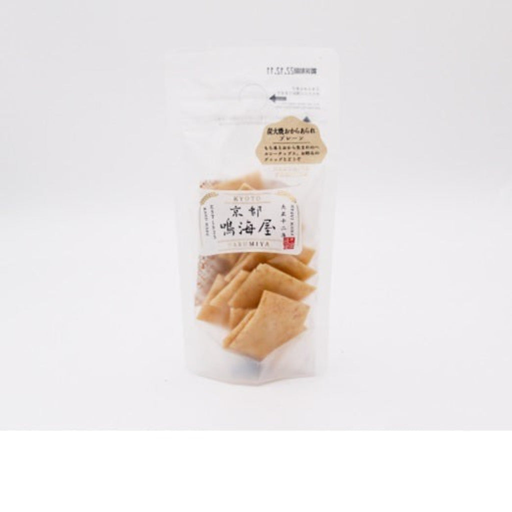 【Narumiya】Rice crackers "Okara & Plane" - おからあられプレーン - 35g