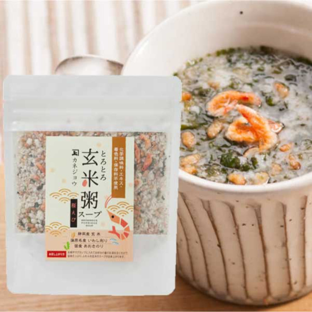 Sakura shrimp brown rice porridge soup -桜えび 玄米粥スープ-60g