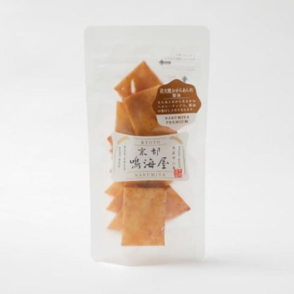【Narumiya】Rice crackers "Okara & Soy sauce" - おからあられ　醤油 - 35g