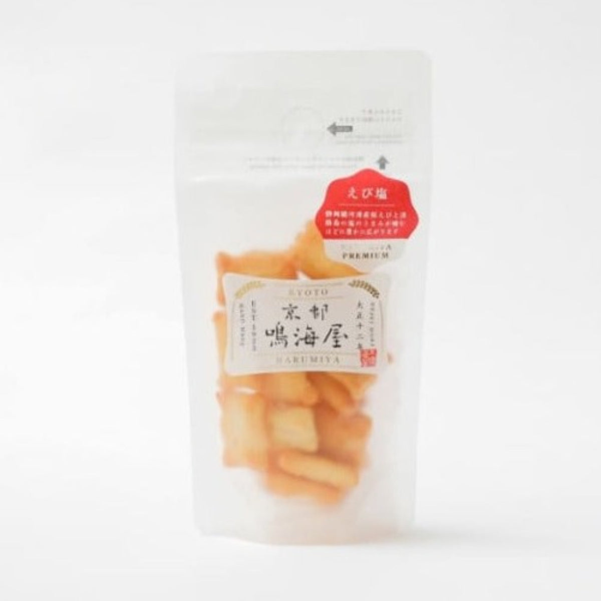 【Narumiya】Rice crackers "Shrimp and Salt" - えび塩 - 28g