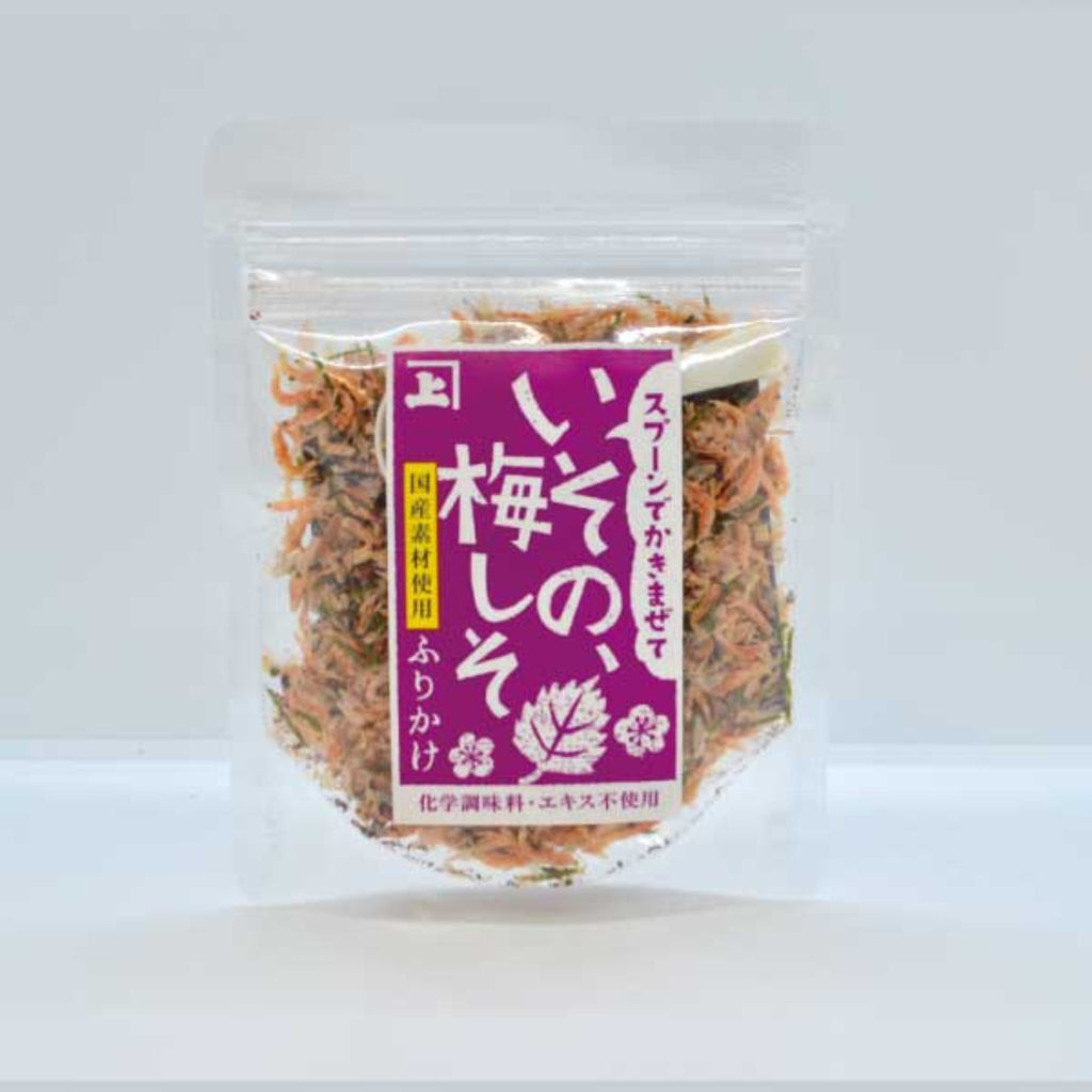 Sprinkle with bonito, plum and shiso -いその、梅しそふりかけ-