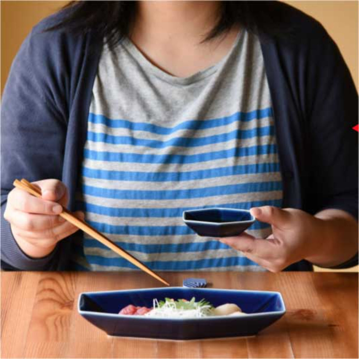 【HAKUSAN】Soy Sauce Plate "KIKKOU" -キッコウ醤油皿-