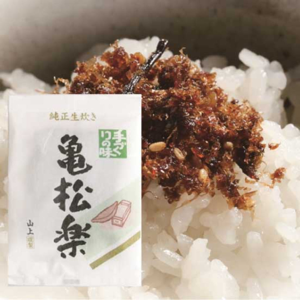 Bonito Sweet Soy Sauce Flakes "Kisho-raku" -亀松楽（きしょうらく）鰹節の佃煮ふりかけ-