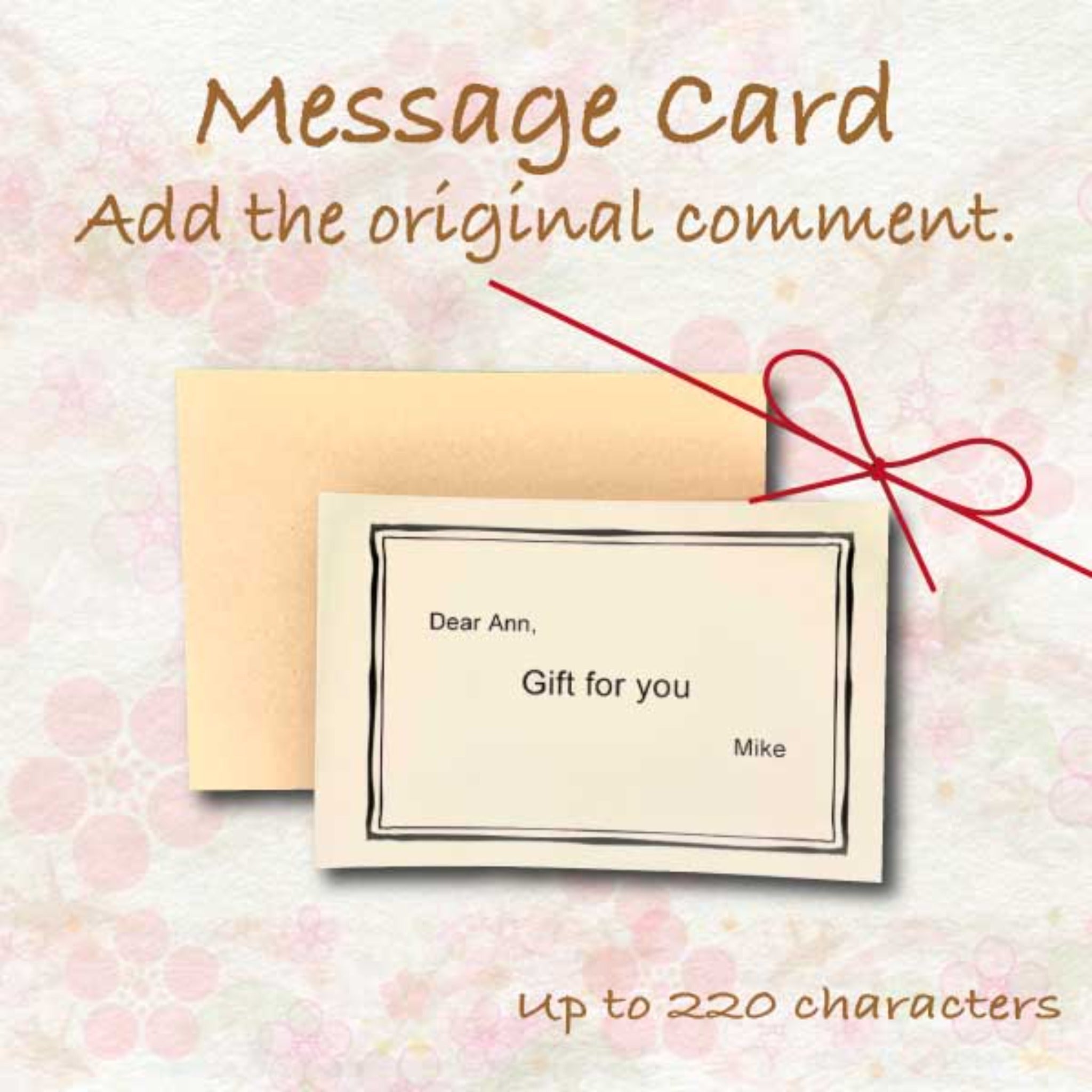 Your Gift Card Message