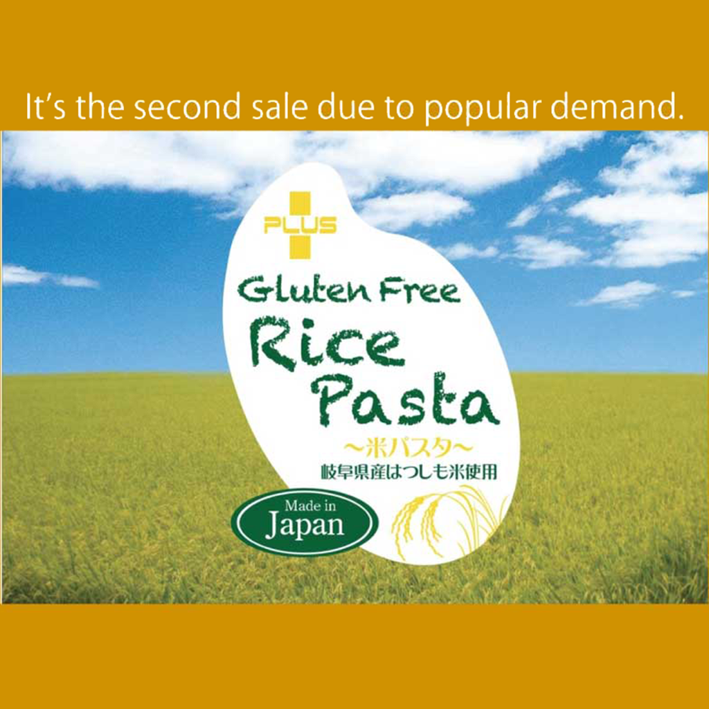 【PLUS】Rice Pasta Brown Rice -米粉パスタ - Fettucine