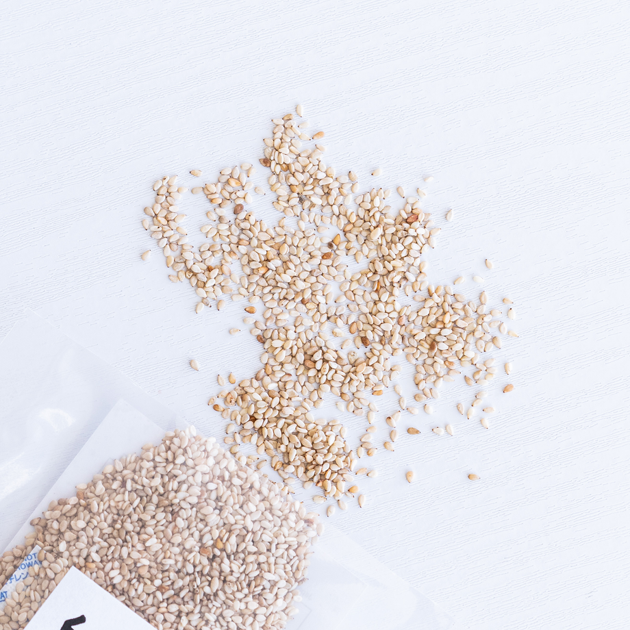 Japanese white sesame seeds - 日本産洗い胡麻 白 - 50g – the