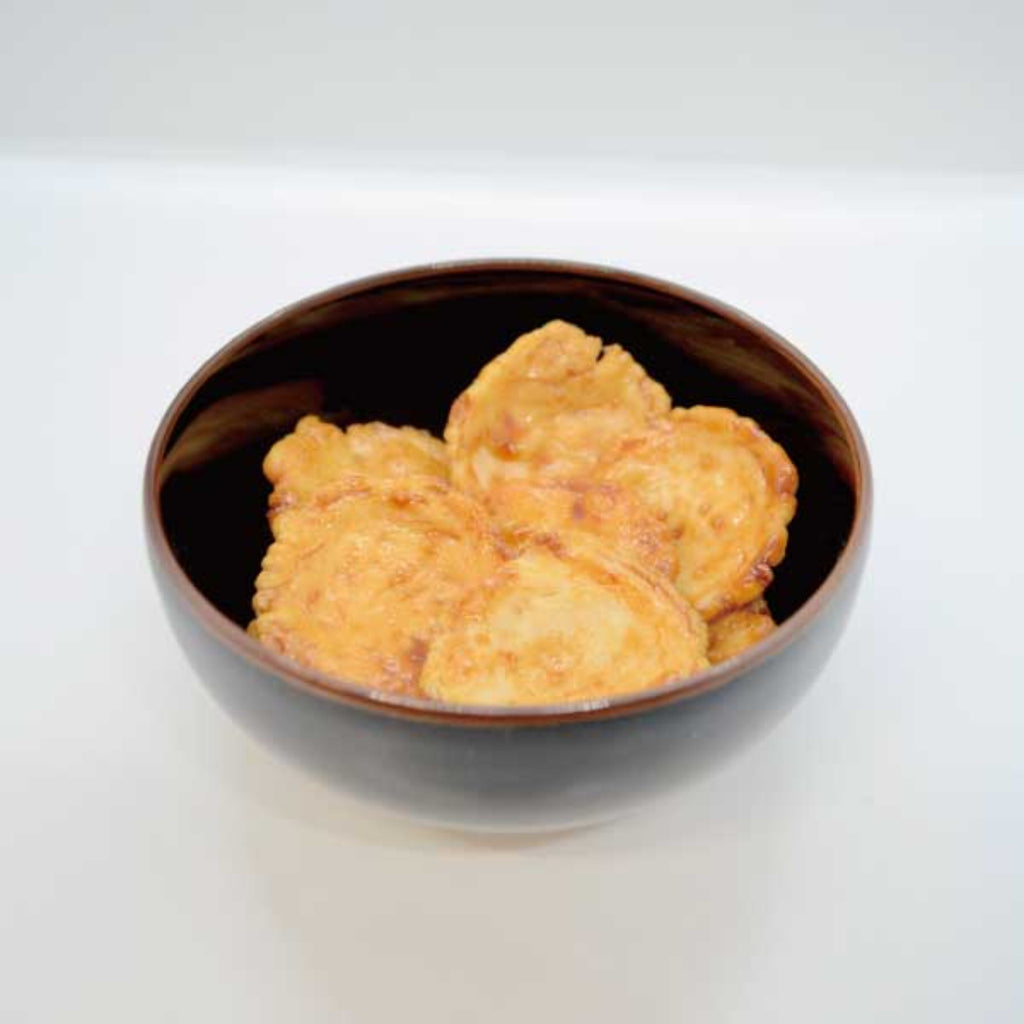 Rice Cracker "Sweet soy sauce" Hand made【Additive-Free】-美味しい醤油のおかき- 9pc5