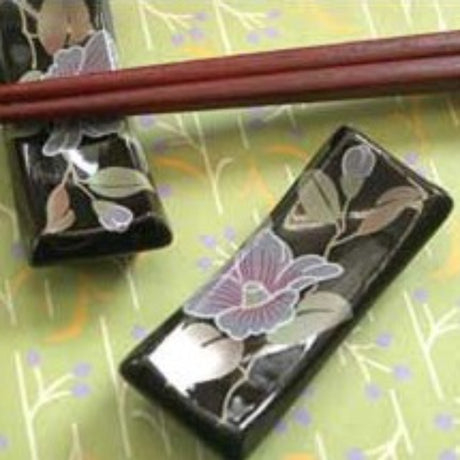 【HASHIKYU】Chopstick Rest "Clematis Florida" -てっせん-