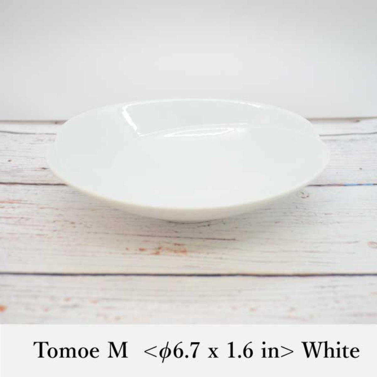 【HAKUSAN】Plate for Side Dishes "Tomoe" -ともえ-