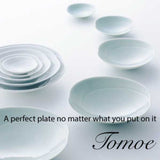 【HAKUSAN】Plate for Side Dishes "Tomoe" -ともえ-