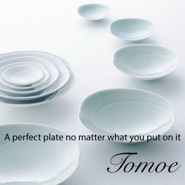 【HAKUSAN】Plate for Side Dishes "Tomoe" -ともえ-