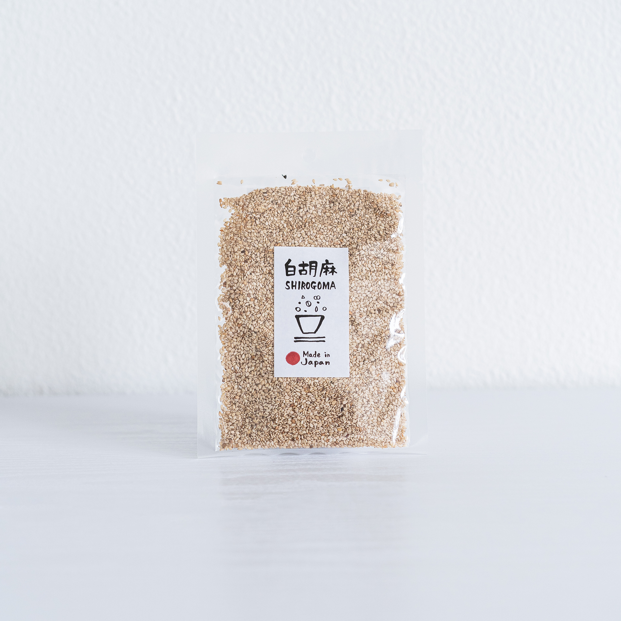 factory　the　New　sesame　seeds　MORIKA】Japanese　white　50g　–　日本産洗い胡麻　York　白　rice