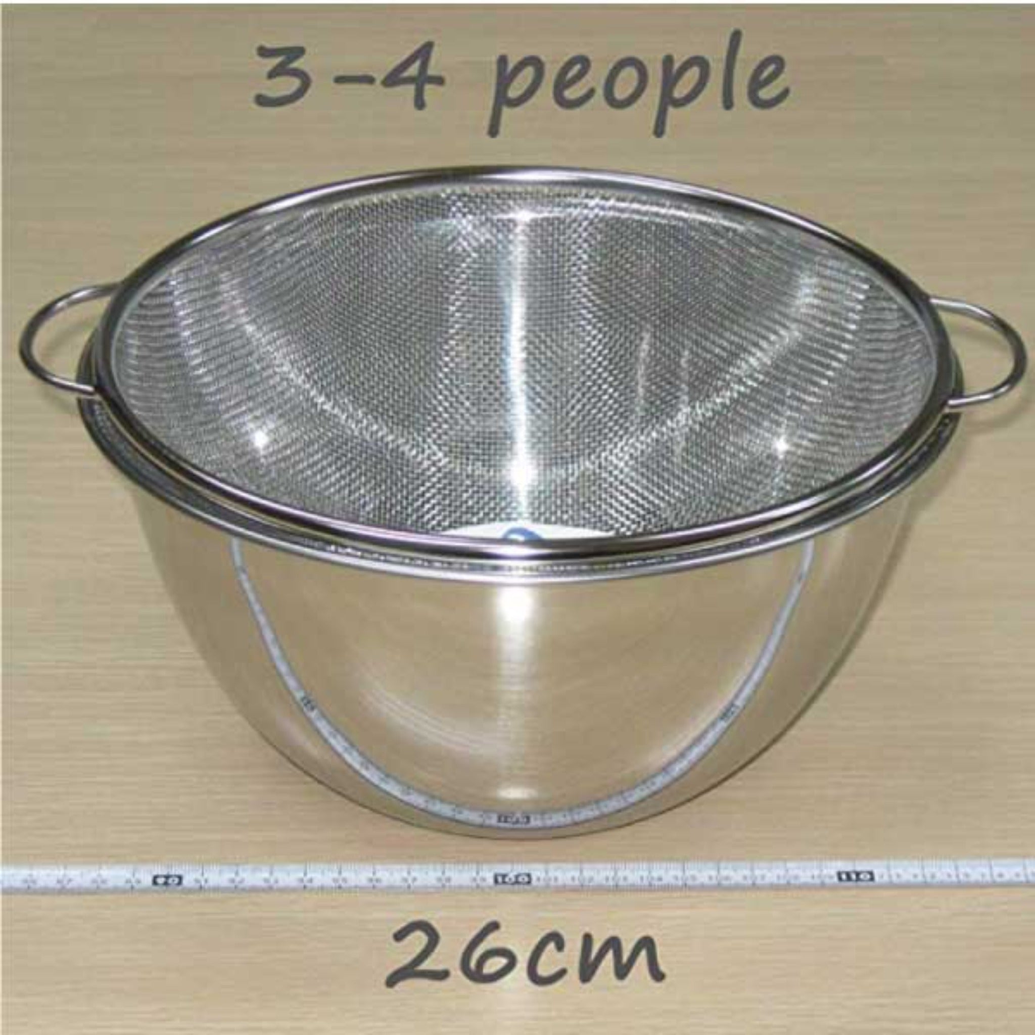 Deep Bowl & Colander with Handle